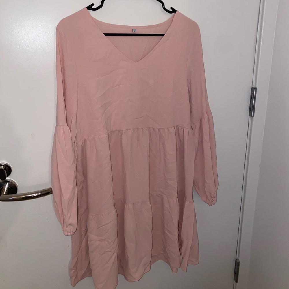 small pink dress from Amazon